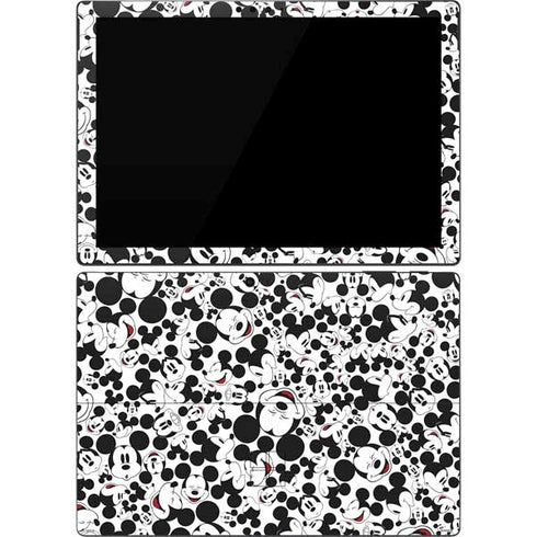 Disney Mickey Mouse Face Pattern Surface Pro 7 Skin