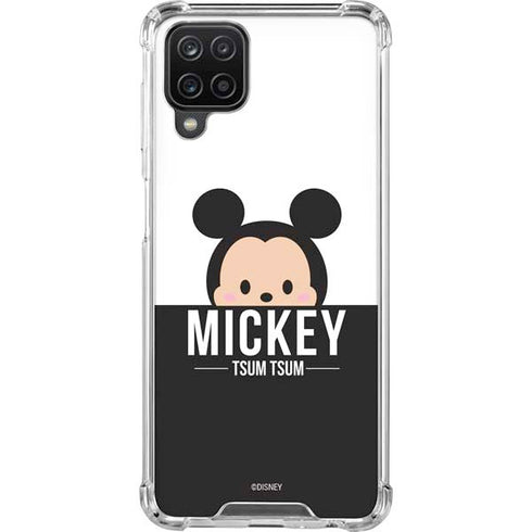 Disney Tsum Tsum Mickey Mouse Galaxy A12 Clear Case