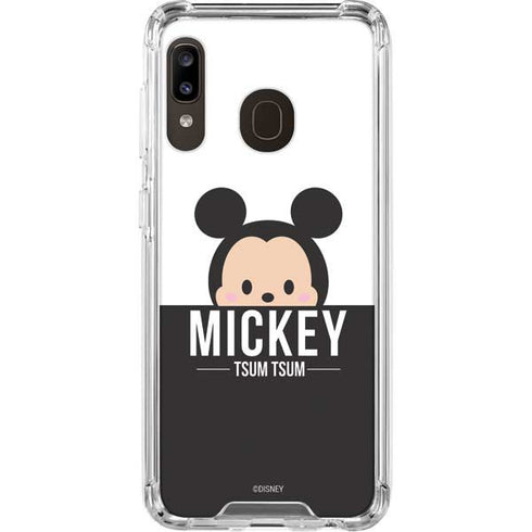 Disney Tsum Tsum Mickey Mouse Galaxy A30 Clear Case