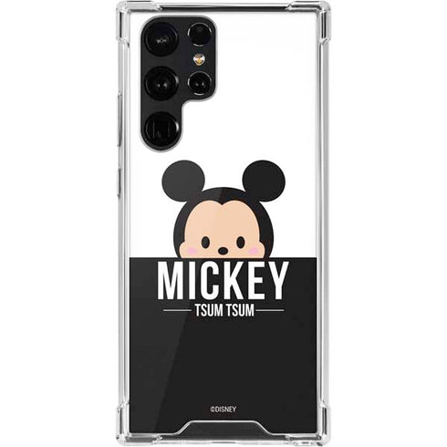 Disney Tsum Tsum Mickey Mouse Galaxy S22 Ultra Clear Case