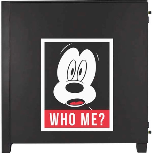 Disney Mickey Mouse Who Me Corsair 4000D Tempered Glass Mid-Tower ATX Case Skin