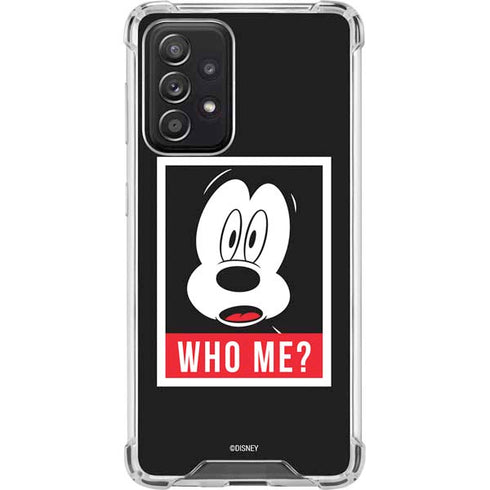 Disney Mickey Mouse Who Me Galaxy A52 5G Clear Case