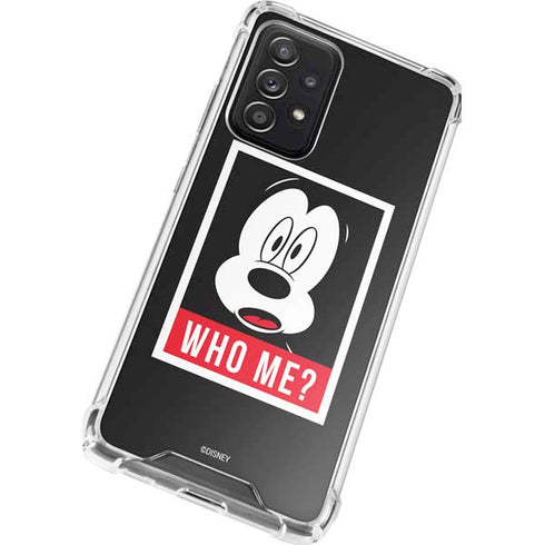 Disney Mickey Mouse Who Me Galaxy A52 5G Clear Case