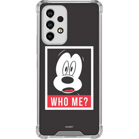 Disney Mickey Mouse Who Me Galaxy A53 5G Clear Case