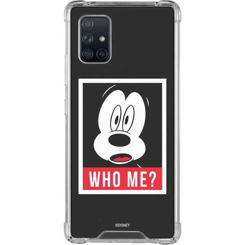 Disney Mickey Mouse Who Me Galaxy A71 5G Clear Case
