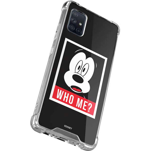 Disney Mickey Mouse Who Me Galaxy A71 5G Clear Case