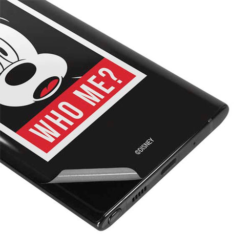 Disney Mickey Mouse Who Me Galaxy Note 10 Plus Skin