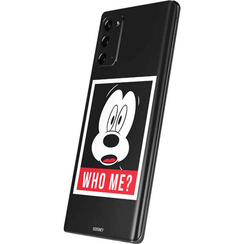 Disney Mickey Mouse Who Me Galaxy Note20 5G Skin
