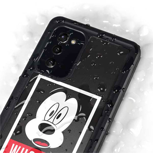Disney Mickey Mouse Who Me Galaxy Note20 5G Waterproof Case