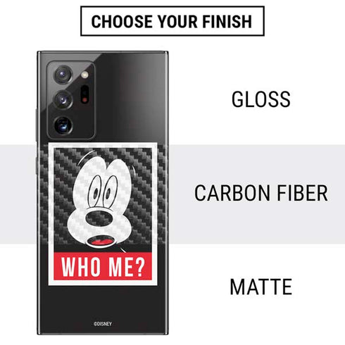 Disney Mickey Mouse Who Me Galaxy Note20 Ultra 5G Skin
