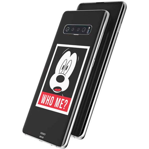 Disney Mickey Mouse Who Me Galaxy S10 Skin
