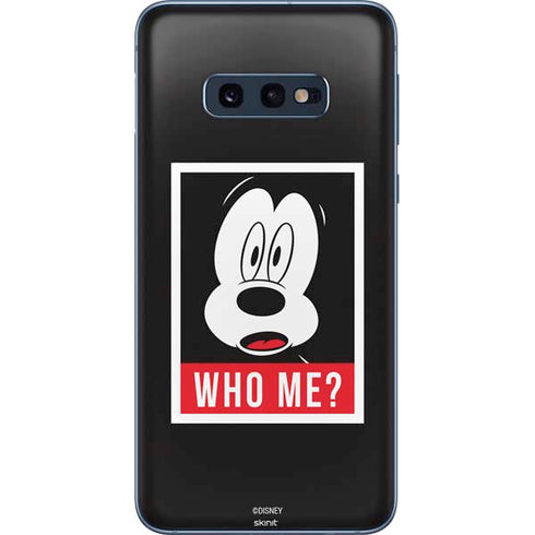 Disney Mickey Mouse Who Me Galaxy S10e Skin