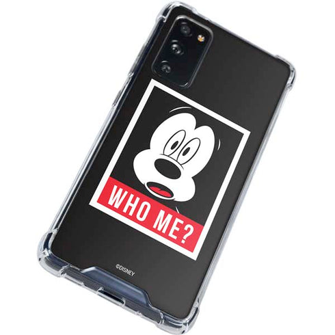 Disney Mickey Mouse Who Me Galaxy S20 FE Clear Case