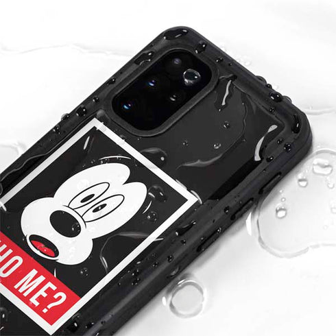 Disney Mickey Mouse Who Me Galaxy S20 Plus Waterproof Case