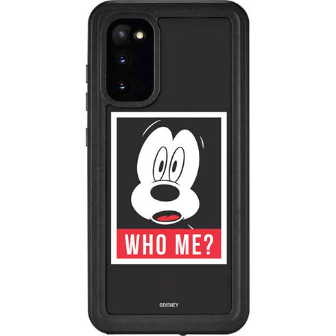 Disney Mickey Mouse Who Me Galaxy S20 Waterproof Case