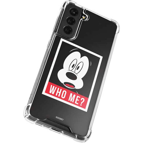 Disney Mickey Mouse Who Me Galaxy S21 FE Clear Case
