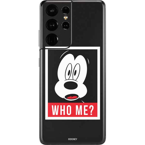 Disney Mickey Mouse Who Me Galaxy S21 Ultra 5G Skin