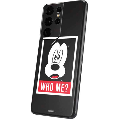 Disney Mickey Mouse Who Me Galaxy S21 Ultra 5G Skin