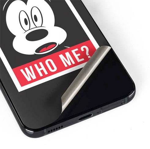 Disney Mickey Mouse Who Me Galaxy S22 Plus Skin