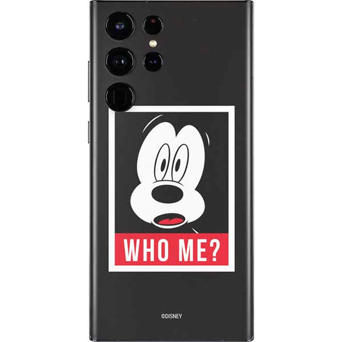 Disney Mickey Mouse Who Me Galaxy S22 Ultra Skin