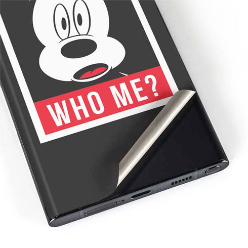 Disney Mickey Mouse Who Me Galaxy S22 Ultra Skin
