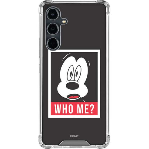 Disney Mickey Mouse Who Me Galaxy S23 FE Clear Case