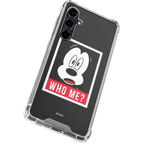 Disney Mickey Mouse Who Me Galaxy S23 FE Clear Case