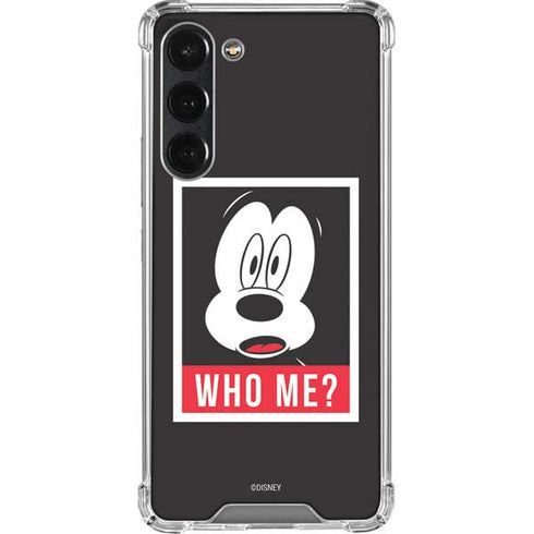 Disney Mickey Mouse Who Me Galaxy S23 Plus Clear Case