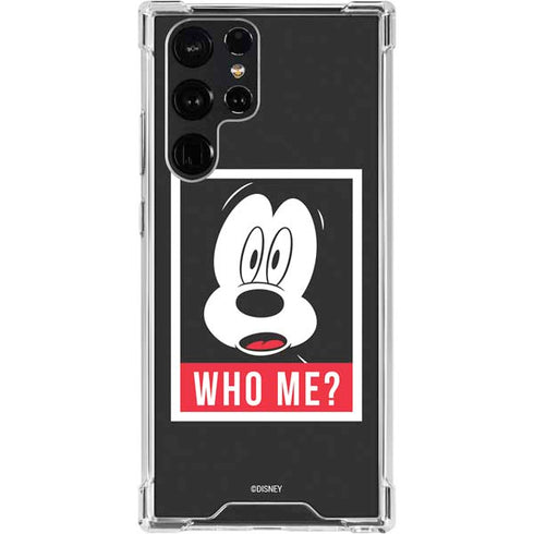 Disney Mickey Mouse Who Me Galaxy S24 Ultra Clear Case