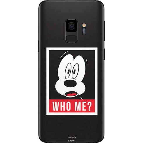 Disney Mickey Mouse Who Me Galaxy S9 Skin