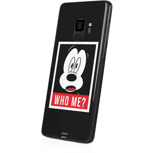 Disney Mickey Mouse Who Me Galaxy S9 Skin