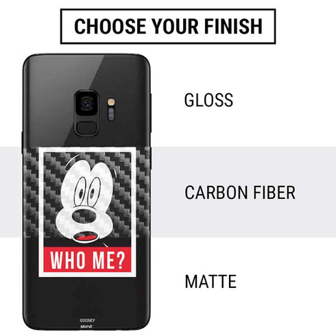 Disney Mickey Mouse Who Me Galaxy S9 Skin