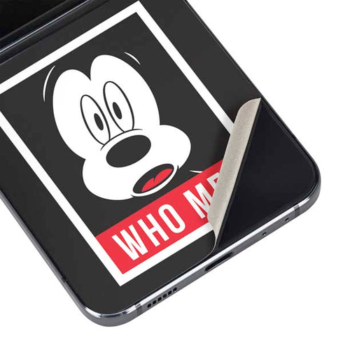 Disney Mickey Mouse Who Me Galaxy Z Flip5 5G Skin