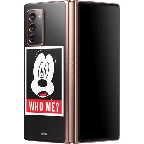 Disney Mickey Mouse Who Me Galaxy Z Fold2 5G Skin