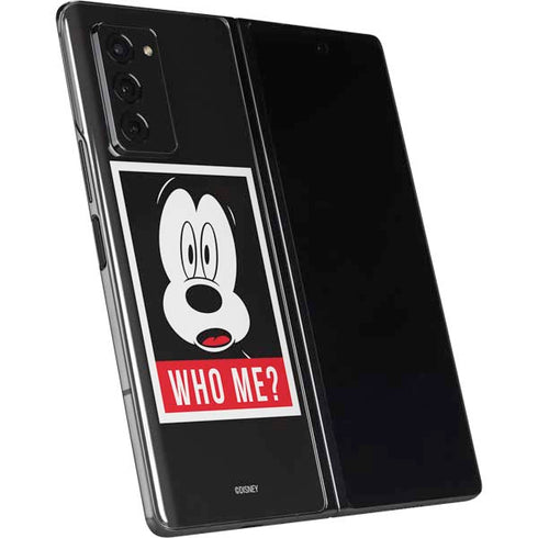 Disney Mickey Mouse Who Me Galaxy Z Fold2 5G Skin