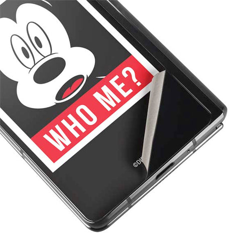 Disney Mickey Mouse Who Me Galaxy Z Fold2 5G Skin