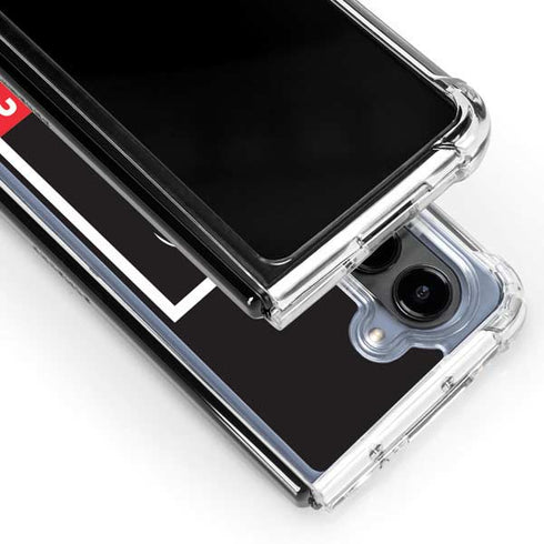 Disney Mickey Mouse Who Me Galaxy Z Fold5 5G Clear Case
