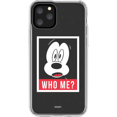 Disney Mickey Mouse Who Me iPhone 11 Pro Clear Case