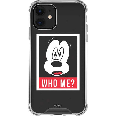 Disney Mickey Mouse Who Me iPhone 12 Clear Case