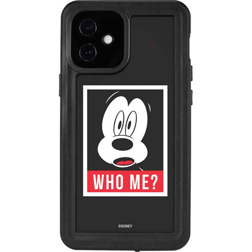 Disney Mickey Mouse Who Me iPhone 12 Mini Waterproof Case