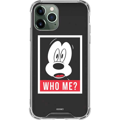 Disney Mickey Mouse Who Me iPhone 12 Pro Max Clear Case