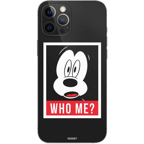 Disney Mickey Mouse Who Me iPhone 12 Pro Max Skin