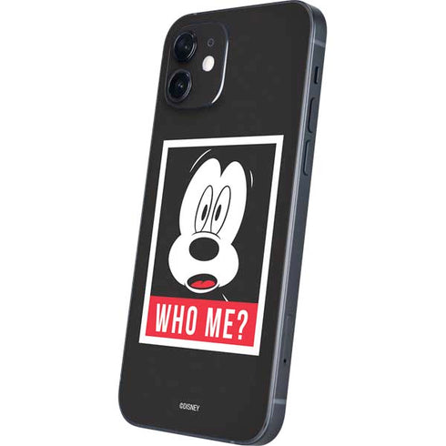 Disney Mickey Mouse Who Me iPhone 12 Skin