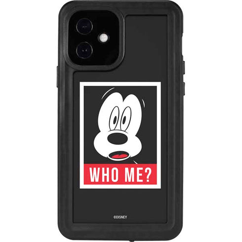 Disney Mickey Mouse Who Me iPhone 12 Waterproof Case