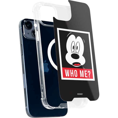 Disney Mickey Mouse Who Me iPhone 15 Plus MagSafe Case