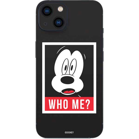 Disney Mickey Mouse Who Me iPhone 14 Plus Skin