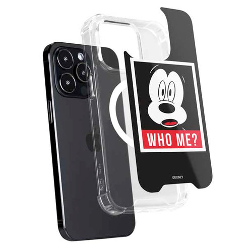 Disney Mickey Mouse Who Me iPhone 15 Pro MagSafe Case