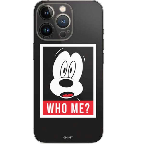 Disney Mickey Mouse Who Me iPhone 14 Pro Skin