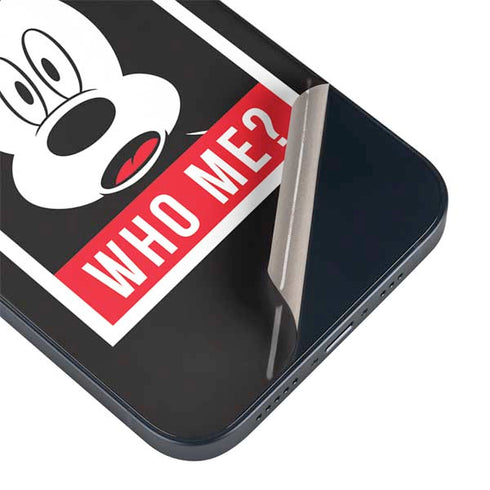 Disney Mickey Mouse Who Me iPhone 14 Skin