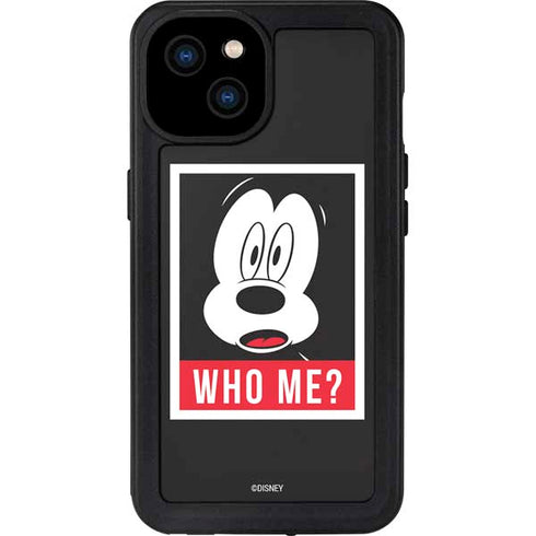 Disney Mickey Mouse Who Me iPhone 15 Plus Waterproof Case